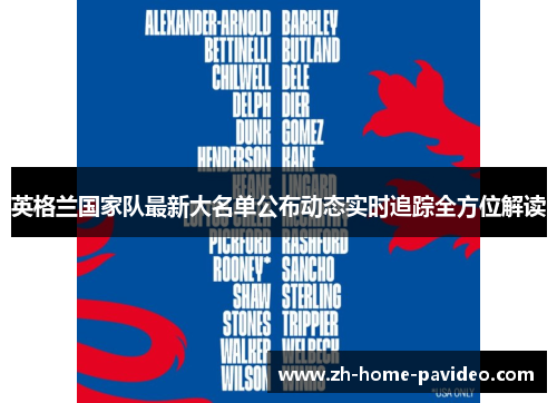 英格兰国家队最新大名单公布动态实时追踪全方位解读 英格兰国家队最新大名单公布动态实时追踪全方位解读